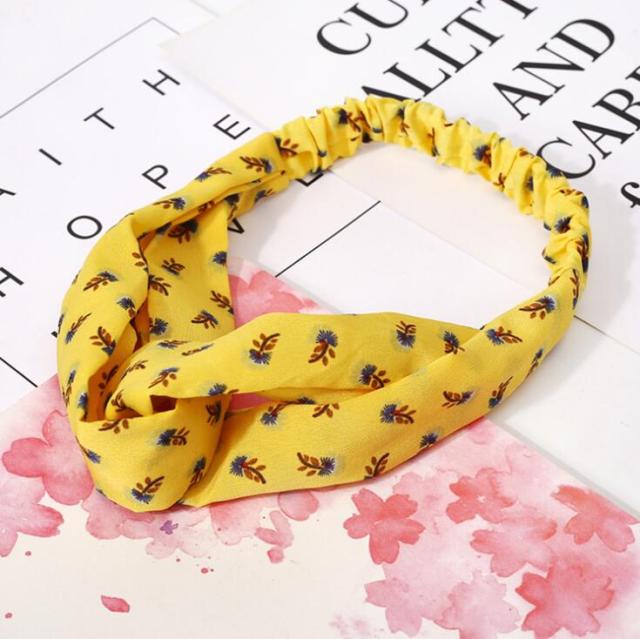 Fashion print Knot  Headband Vintage Hairband - KiwisLove