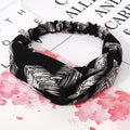 Fashion print Knot  Headband Vintage Hairband - KiwisLove