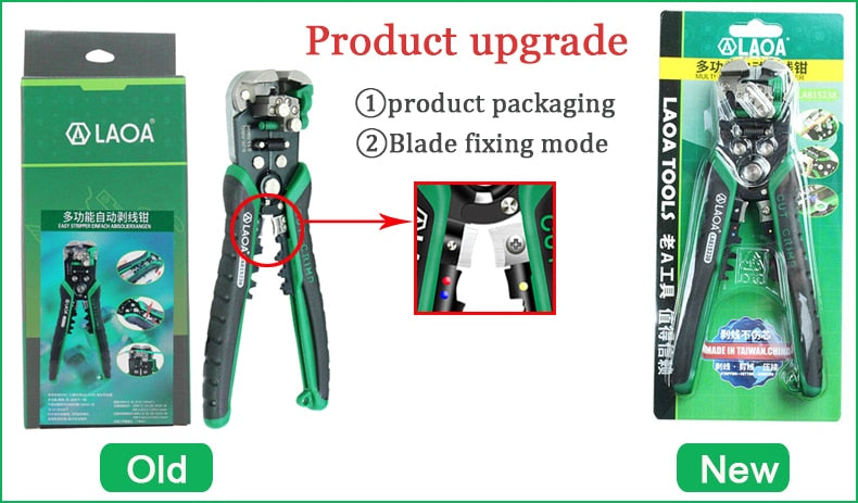 LAOA Automatic Wire Stripping Professional Electrical Wire Stripper High Quality - KiwisLove