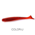 swing Impact Ring Shad Fishing Lure   Artificial Pesca Leurre Souple  Lures - KiwisLove