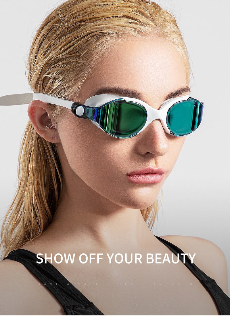 Professional Swimming Goggles Anti-fog Glasses UV Protection  Men Women - KiwisLove