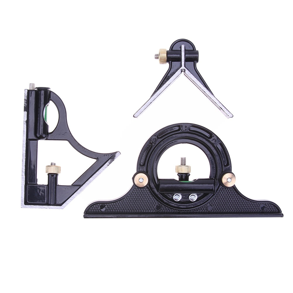 3 In1 Square Angle Combination Finder Protractor Mathematics - KiwisLove