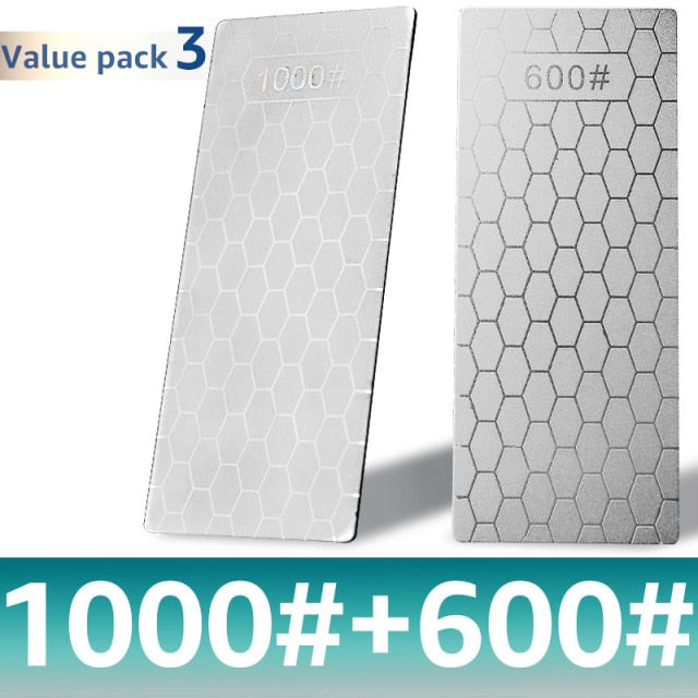 Diamond Knife Sharpening Stone  Sharpener  Ultra-thin Honeycomb Surface Whetstone Grindstone - KiwisLove