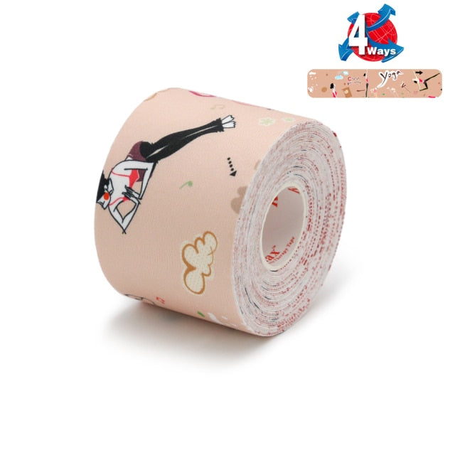 Kindmax Digital Printing Elastic  Kinesiology Tape for Sports Muscle Pain Relief Patch Cotton Physical Therapy Athletic - KiwisLove