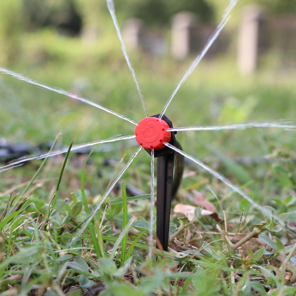 Hose Drip Irrigation Stakes C Shape Hook Watering Dripper Sprinkler Bracket - KiwisLove