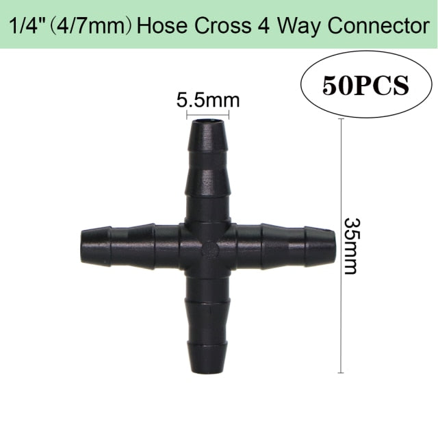 Hose Drip Irrigation Stakes C Shape Hook Watering Dripper Sprinkler Bracket - KiwisLove