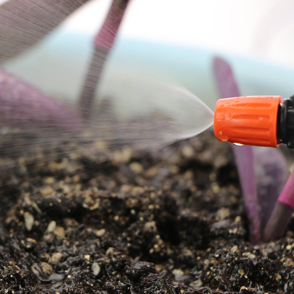 Drip Irrigation System 1/4'' Automatic Watering Kits  8 Hole Dripper - KiwisLove