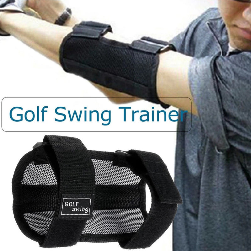 1PCS Golf Swing Training Aid  Elbow Brace Arc Corrector Swing Training Straight Practice Golf  Arm Bending Alarm Swing Trainer - KiwisLove