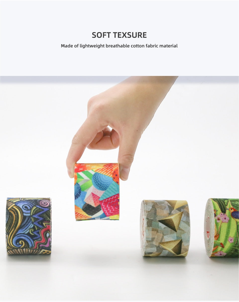 Kindmax Healthcare  Kinesiology Tape Kit for Athletic Sports Muscle Protector 5cm x 5m Roll - KiwisLove