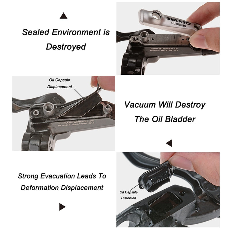 Bicycle Hydraulic Disc Brake Oil Bleed Kit Tools For SHIMANO, SRAM, Avid, MAGURA Series MTB Road Bike Brake Repair Tool RR7306 - KiwisLove