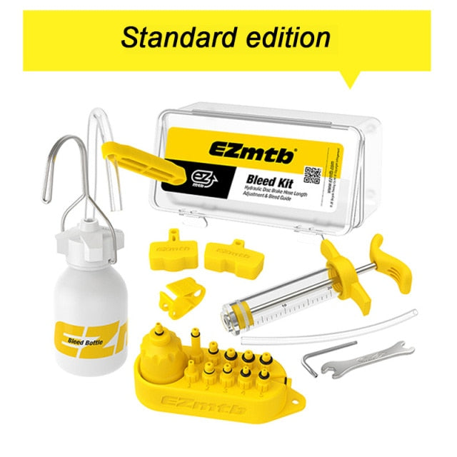 Bicycle Hydraulic Disc Brake Oil Bleed Kit Tools For SHIMANO, SRAM, Avid, MAGURA Series MTB Road Bike Brake Repair Tool RR7306 - KiwisLove