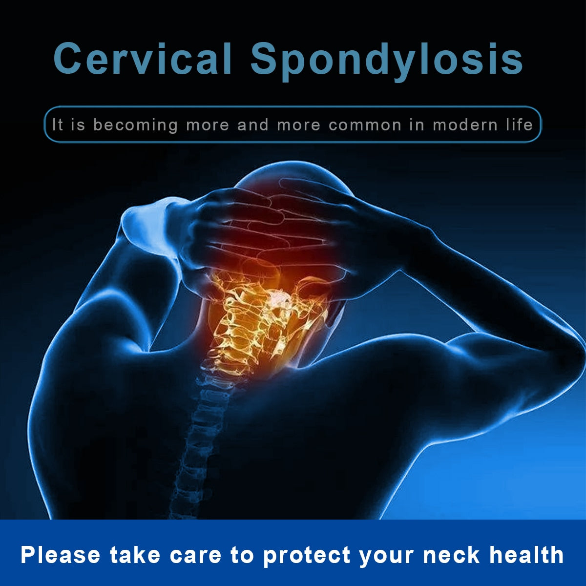 Neck Brace for Neck Pain and Support Soft Cervical Collar for Sleeping - KiwisLove