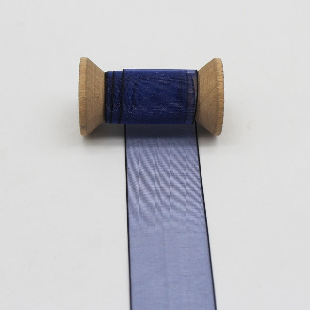 Blue Tapes Printed Grosgrain Satin Ribbons Dot Heart Star Gingham Velvet For DIY - KiwisLove