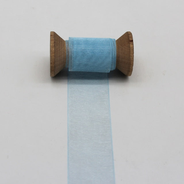 Blue Tapes Printed Grosgrain Satin Ribbons Dot Heart Star Gingham Velvet For DIY - KiwisLove