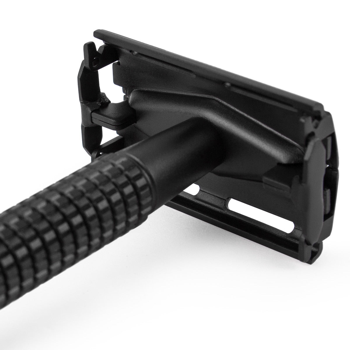 Qshave IT Matte Black Steel Coating Safety Razor with 5 blades - KiwisLove