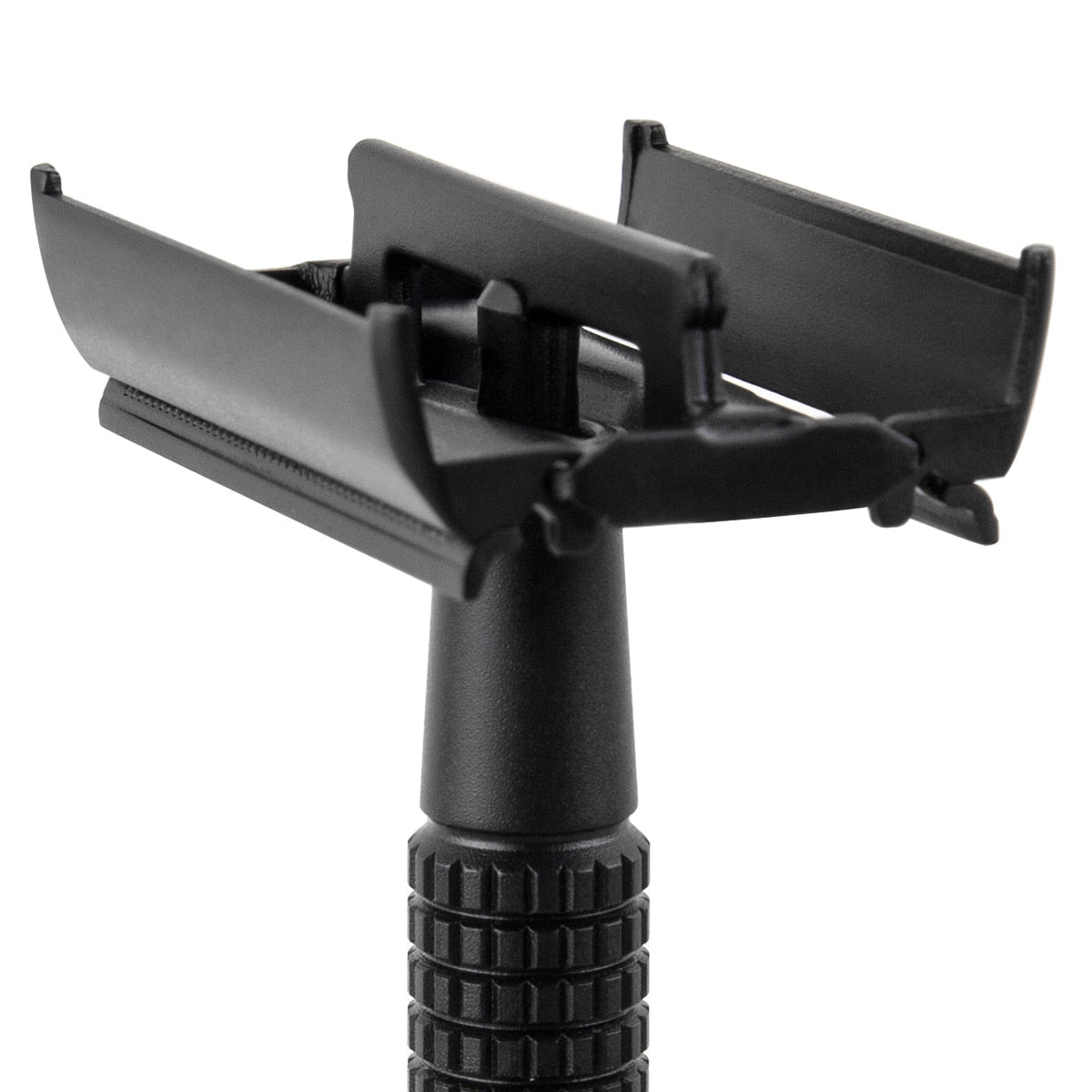 Qshave IT Matte Black Steel Coating Safety Razor with 5 blades - KiwisLove
