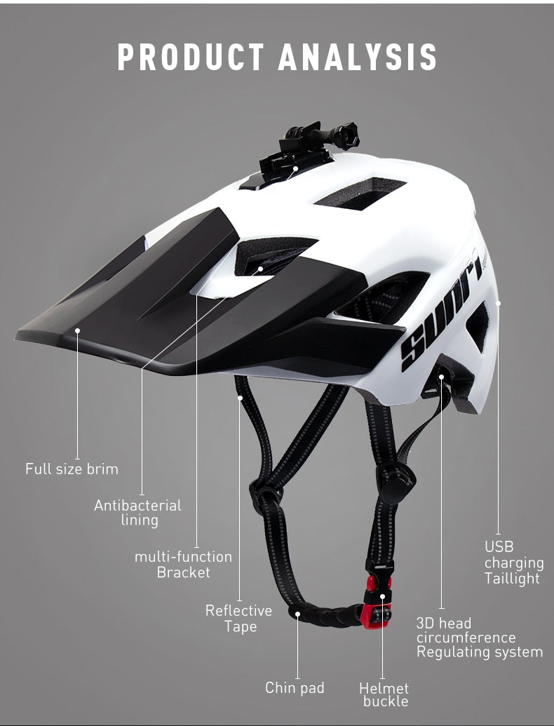 SUNRIMOON Ultralight In-mold MTB Bike Helmet casco de ciclismo.casco mtb.casco bicicleta Outdoor Bicycle Cycling Helmet - KiwisLove