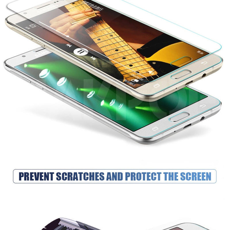 9D Protective Glass For Samsung Galaxy S7 A3 A5 A7 J3 J5 J7 2016 2017 J2 J4 J7 Core J5 Prime Tempered Screen Protector Glass - KiwisLove