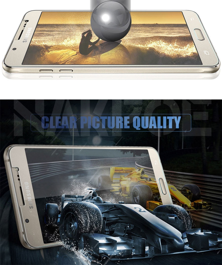 9D Protective Glass For Samsung Galaxy S7 A3 A5 A7 J3 J5 J7 2016 2017 J2 J4 J7 Core J5 Prime Tempered Screen Protector Glass - KiwisLove