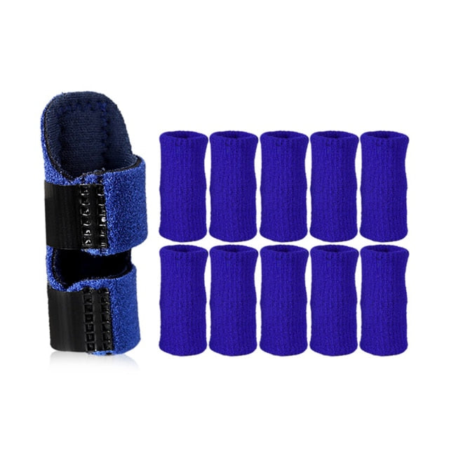 Finger Guard Sleeve Finger Splint set Suit Adjustable Finger Support - KiwisLove