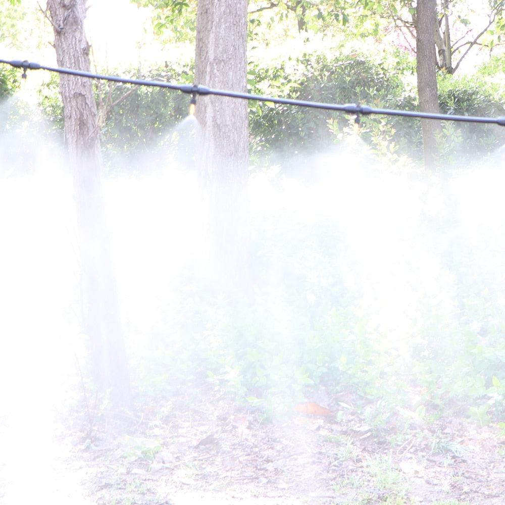 Garden Irrigation Kit Fog Nozzles Automatic Spray Sprinkler System - KiwisLove