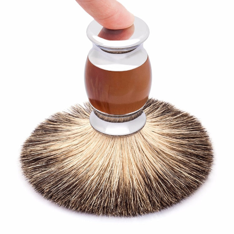 Qshave Pure Badger Shaving Brush for Double Edge Classic Safety Razor - KiwisLove