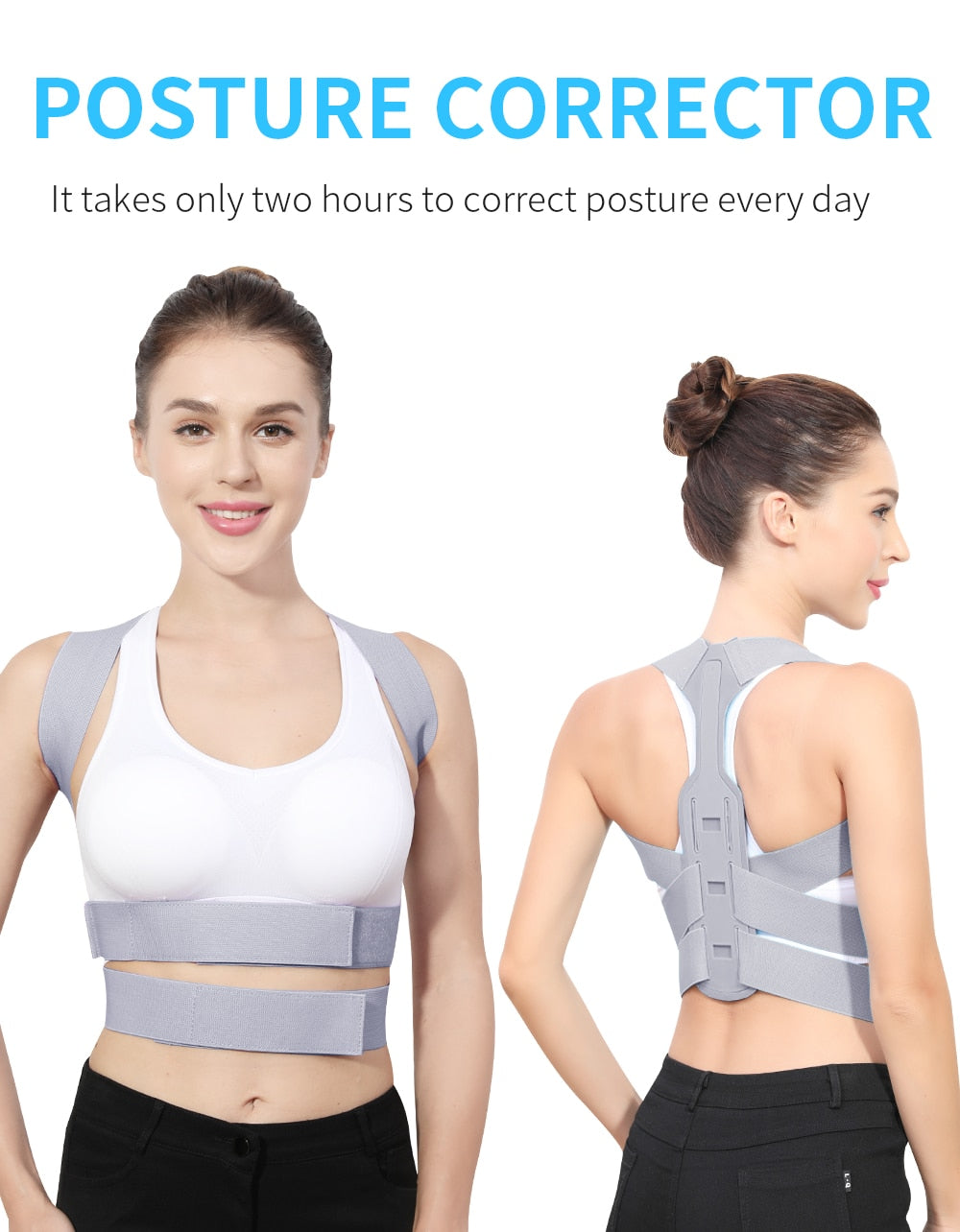 Adjustable Posture Corrector Shoulder Straighten Orthopedic Brace Belt - KiwisLove