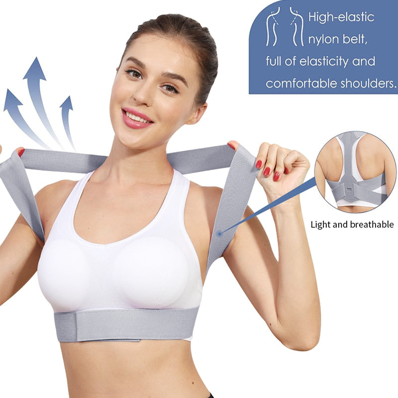 Adjustable Posture Corrector Shoulder Straighten Orthopedic Brace Belt - KiwisLove