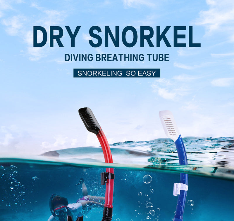 Copozz Brand Professional Dry Snorkel Tube  Diving Swimming  Underwater - KiwisLove