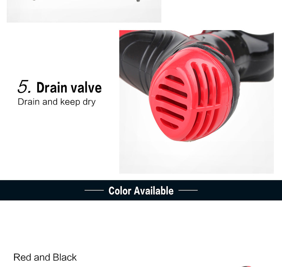 Copozz Brand Professional Dry Snorkel Tube  Diving Swimming  Underwater - KiwisLove