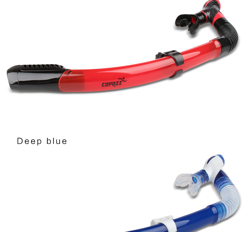 Copozz Brand Professional Dry Snorkel Tube  Diving Swimming  Underwater - KiwisLove