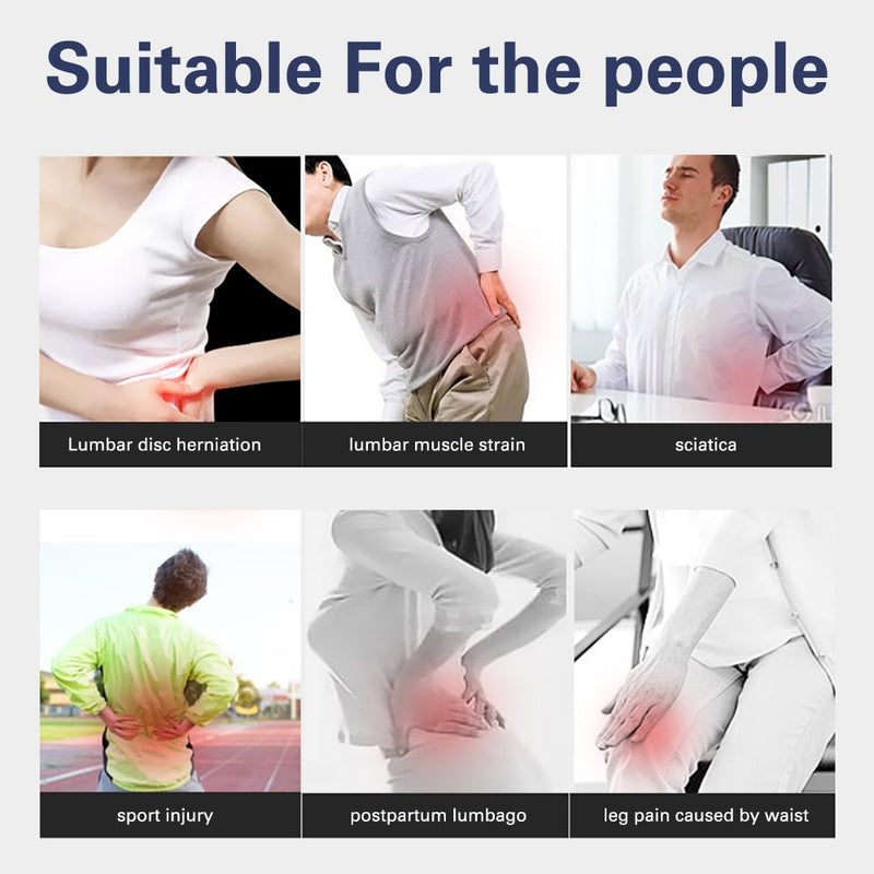 Lumbar Waist Back Support Belt Disc Herniation Orthopedic Medical Strain Pain Relief - KiwisLove