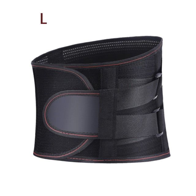 Lumbar Waist Back Support Belt Disc Herniation Orthopedic Medical Strain Pain Relief - KiwisLove