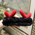 2021 New  Coral Fleece Wash Face Bow Hairbands - KiwisLove