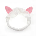 2021 New  Coral Fleece Wash Face Bow Hairbands - KiwisLove