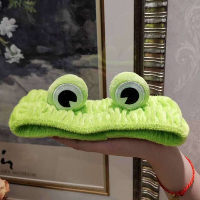 2021 New  Coral Fleece Wash Face Bow Hairbands - KiwisLove