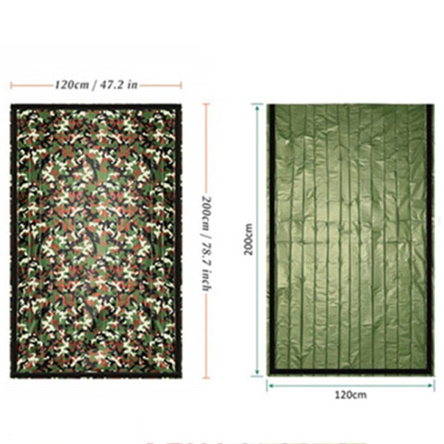 Emergency Sleeping Bags Thermal Emergency Blankets Ultralight Survival Waterproof Bivy Sack Multi Survival Gear Hiking,Camping - KiwisLove