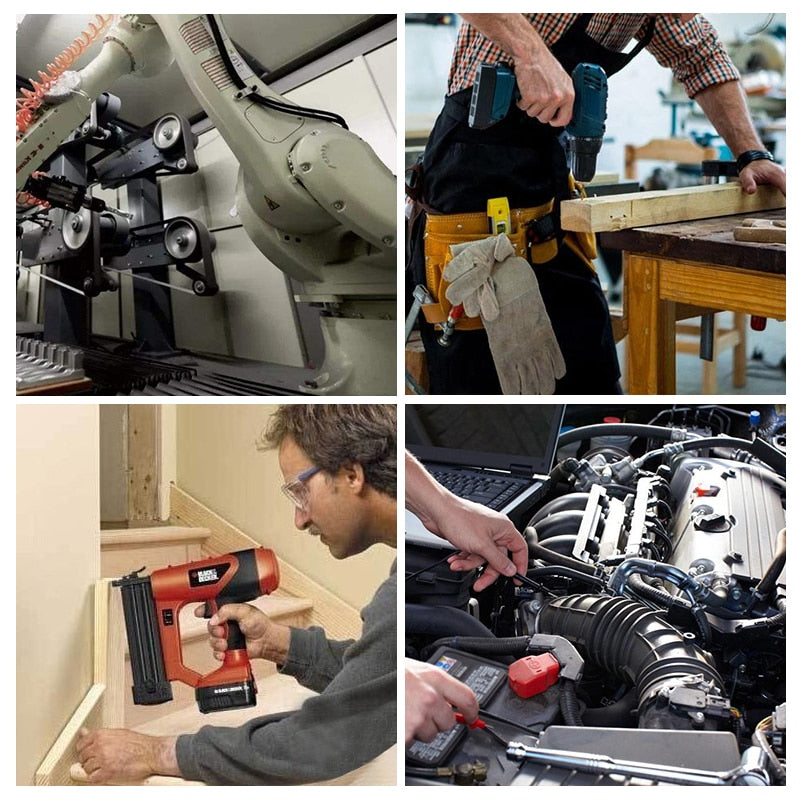 Hexagon Hex Socket 110pcs Set Screw Flat Point Allen Head Grub Screw set M4 - KiwisLove