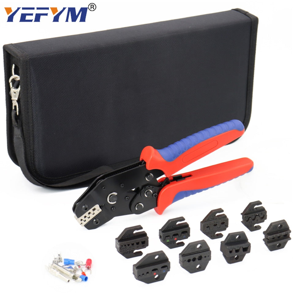 Crimping Pliers Set SN-48BS(=SN-48B+SN-28B) Jaw Kit for 2.8 4.8 6.3 VH3.96/Tube/Insulation Terminals Electrical Clamp Min Tools - KiwisLove