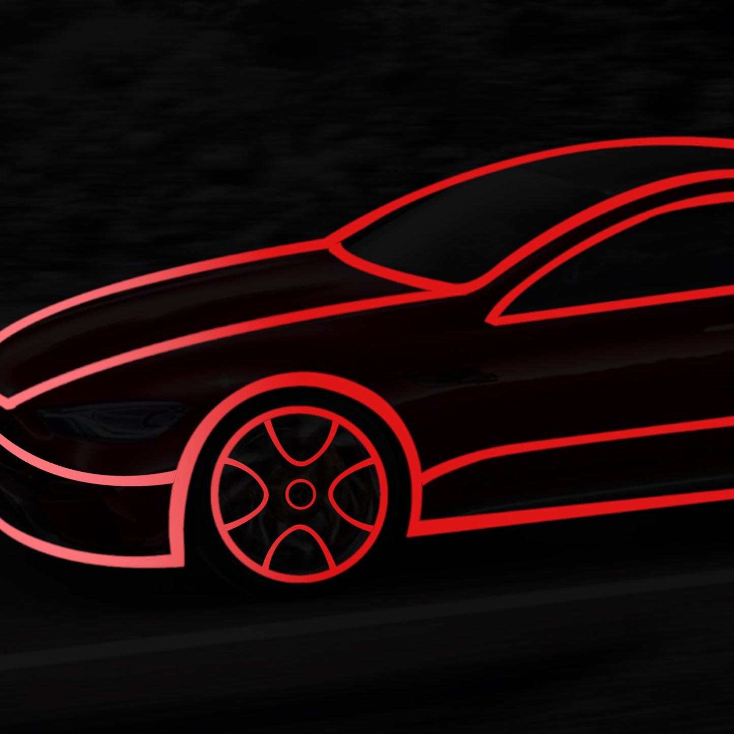 Bike Reflective Stickers Cycling Fluorescent Reflective Tape MTB Bicycle Adhesive Tape Safety Decor Sticker Accessories - KiwisLove