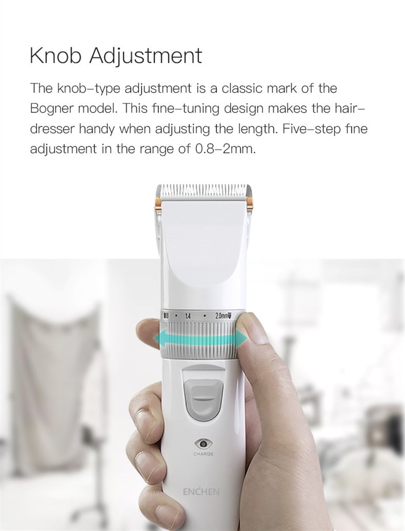 ENCHEN Hair Cutter Machine For Men Baby Adults Kids Barber Cordless - KiwisLove