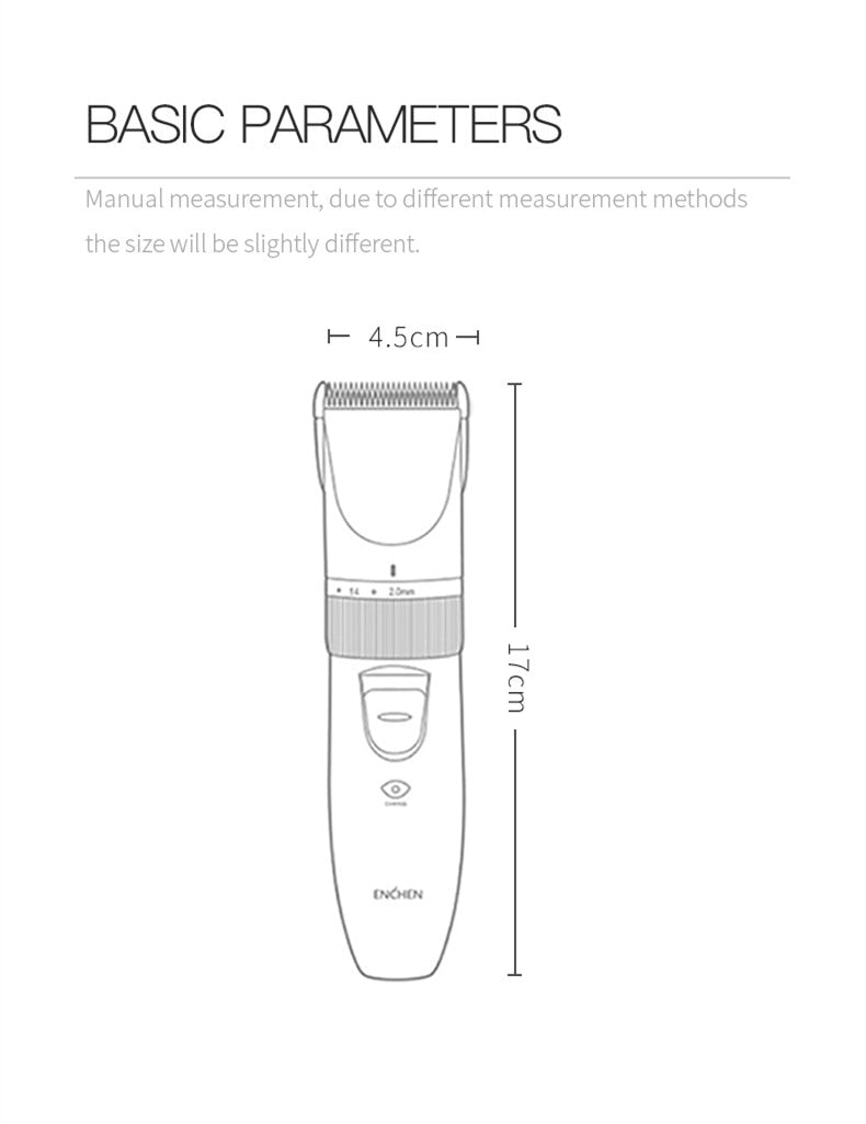 ENCHEN Hair Cutter Machine For Men Baby Adults Kids Barber Cordless - KiwisLove