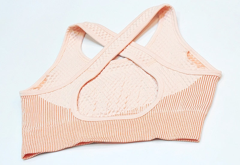 Fitness Women Yoga Set Criss Cross Ensemble Gym Running Tracksuit Tank Top Legging - KiwisLove