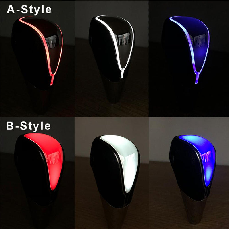 Shift Knob Racing Gear Knob with Touch LED for Most Cars Shifter Konbs - KiwisLove