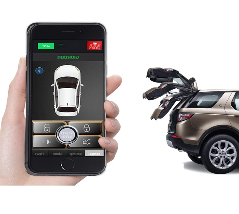 phone sensor control car  unlock, leaves the lock and outputs the original horn - KiwisLove