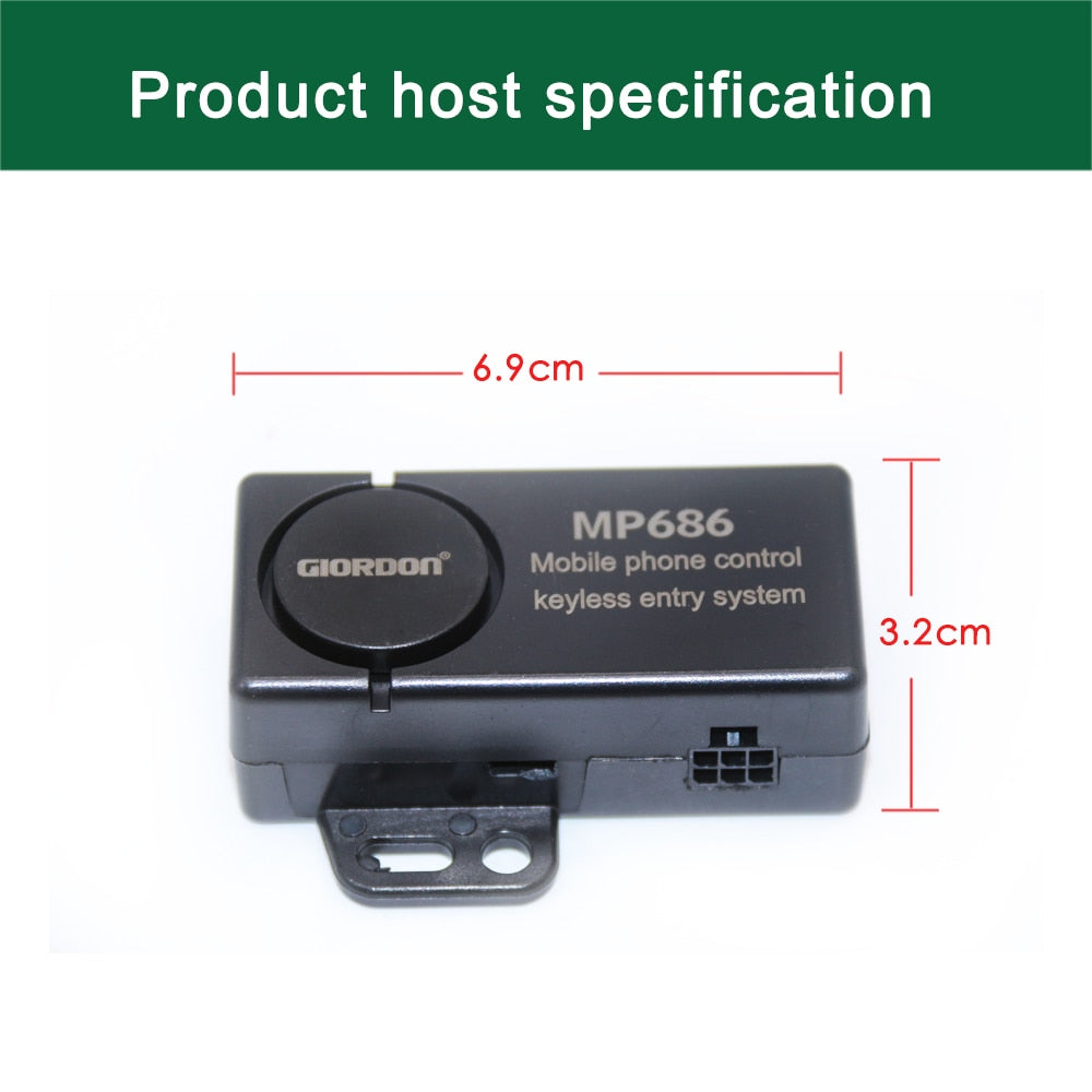 phone sensor control car  unlock, leaves the lock and outputs the original horn - KiwisLove