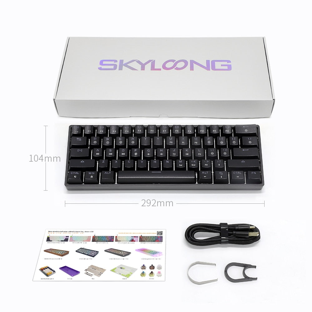 Mechanical Keyboard USB Wired LED Backlit Axis Gaming Mechanical Keyboard Gateron Optical Switches For Desktop - KiwisLove