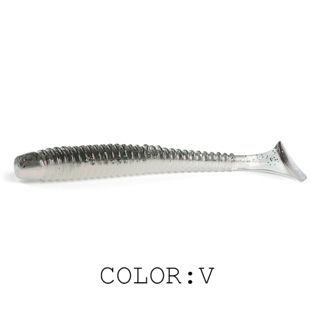 swing Impact Ring Shad Fishing Lure   Artificial Pesca Leurre Souple  Lures - KiwisLove