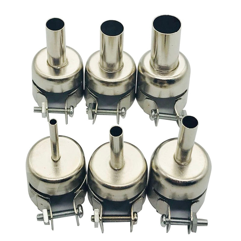 6Pcs 3-12mm Circular Nozzles For Hot Air Soldering Station - KiwisLove