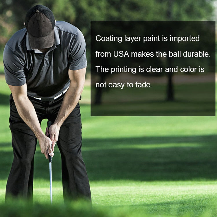 Original Hard Golf Balls Golf for Beginners Two Layer Ball Driving Range Practice Ball Training Aids - KiwisLove